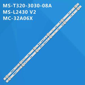 LED 백라이트 스트립, NEO 32 인치 LED TV MC-32A06X MS-T320-3030-08A, 32A, 3210 JS-ME32M106ED.908L, 6LED, 3V, 585mm, 2 개, 10 개, 20 개, 70 개