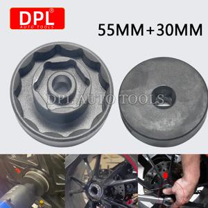 Ducati 1098 1198 1199 Multistrada Diavel용 55mm + 30mm 휠 너트 소켓 도구