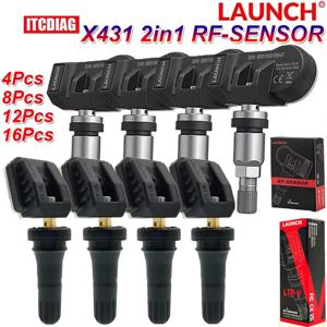 LAUNCH X431 2 in 1 RF-SENSOR 315MHz 및 433MHz TPMS 센서 타이어 수리 도구 스캐너 타이어 압력 센서 테스터 프로그래밍