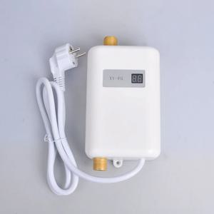 인스턴트 온수기, 3000W 미니 전기 탱크리스 온수기, 욕실 주방 세척을 위해 내구성, 우아하고 세련된