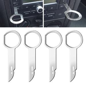 자동차 스테레오 라디오 제거 키 CD 도구, 아우디 A4 A3 B6 B8 VW 파사트 B5 B7 스코다 옥타비아 A7 A5