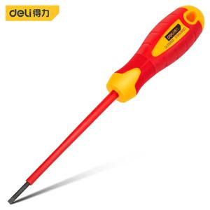 델리 1pcs 절연 스크루 드라이버 CRV PH SL 크롬 바나듐 강철 1000V 고전압 방지 전기 수리 도구