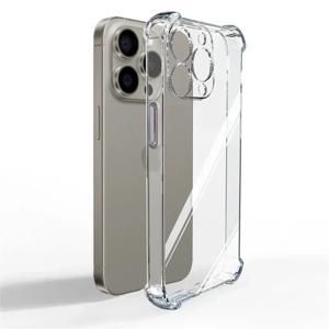 iPhone 15 16 14 13 12 11 Pro Max 전화 커버 iPhone 13 12 Mini X XR XS 8 14 15 Plus 커버 용 고급 투명 충격 방지 케이스