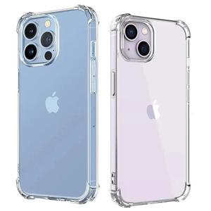iPhone 용 전화 케이스 16 15 14 13 12 11 Pro Max XR XS 럭셔리 충격 방지 투명 실리콘 범퍼 투명 슬림 쉘 뒷면 커버