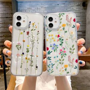 꽃 케이스 삼성 S23 울트라 S22 S21 S20 FE A54 5G A53 A52 A13 A12 A14 A51 A34 A33 A32 A23 A22 A71 A72 A73 TPU Funda 커버