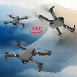 전문가용 드론 E88 표준각 SD 카메라 WiFi fpv 고도 유지 접이식 RC 쿼드콥터 헬리콥터 카메라 없는 어린이 장난감
