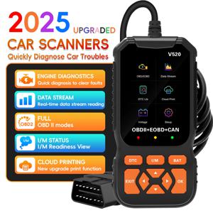 전문 obd2 스캐너 진단 도구, 재설정 obdii/eobd 자동차 진단 스캔 도구와 향상된 체크 엔진 코드 리더
