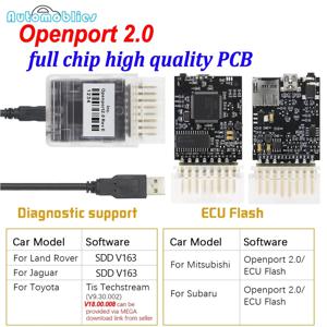 Openport 2.0 ECU 플래시 칩 튜닝 너무 메르세데스 J2534 오픈 포트 2 0 Toyota 스캐너 전체 칩용 Obd2 자동차 진단 도구