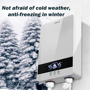인스턴트 전기 Tankless 온수기 샤워 욕실 목욕 온수기 220V 7000W 온도 자동 가정용 호텔
