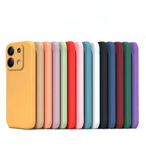 Xiaomi Redmi Note 13 13Pro Note13 Pro + Note13Pro Plus 5G 충격 방지 뒷면 커버 용 기존 액체 실리콘 전화 케이스