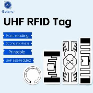 의류 라벨 주차 도서관 창고 관리를 위한 UHF RFID 태그 U89 칩 패시브 915MHz 6C 프로토콜