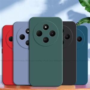샤오미 레드미 14C 케이스, 샤오미 레드미 14C 4G 커버, 럭셔리 TPU 충격 방지 액체 실리콘 휴대폰 커버