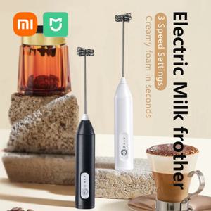 Xiaomi 무선 우유 Frothers 전기 USB 충전 3 속도 핸드 헬드 블렌더 작은 커피 폼 메이커 커피 주방용 털