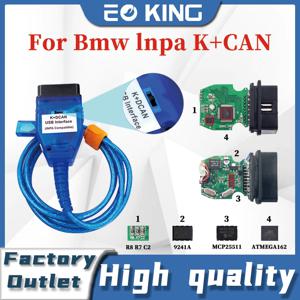 Inpa K+CAN K+DCAN FT232RL BMW 진단 도구에 적합 자동차 감지 라인 스위치 블루