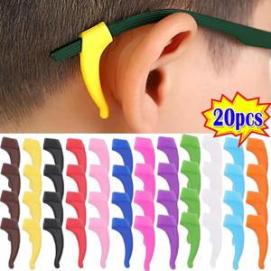 10/20pcs Anti-slip 실리콘 귀 그립 안경 안경 다리 귀고리 스토퍼 브래킷 패스너 액세서리 안경 홀더 사원