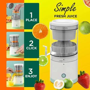 추출기 완전 자동 과일 가정용 Juicer 휴대용 주스 기계 잔류 물 분리 양방향 나선형 과일 Juicer 컵