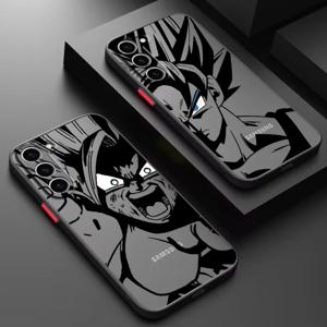 럭셔리 D-Dragons Balls Gokus 전화 케이스 삼성 갤럭시 S25 S24 S23 S22 S21 S20 S10 FE Note20 Plus Ultra Lite 5G 뒷면 커버