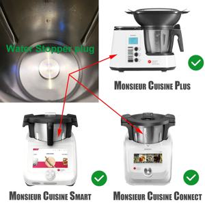 Monsieur Cuisine Connect/Smart/Plus Universal Mix Pot Hole Cap용 워터 스토퍼 플러그