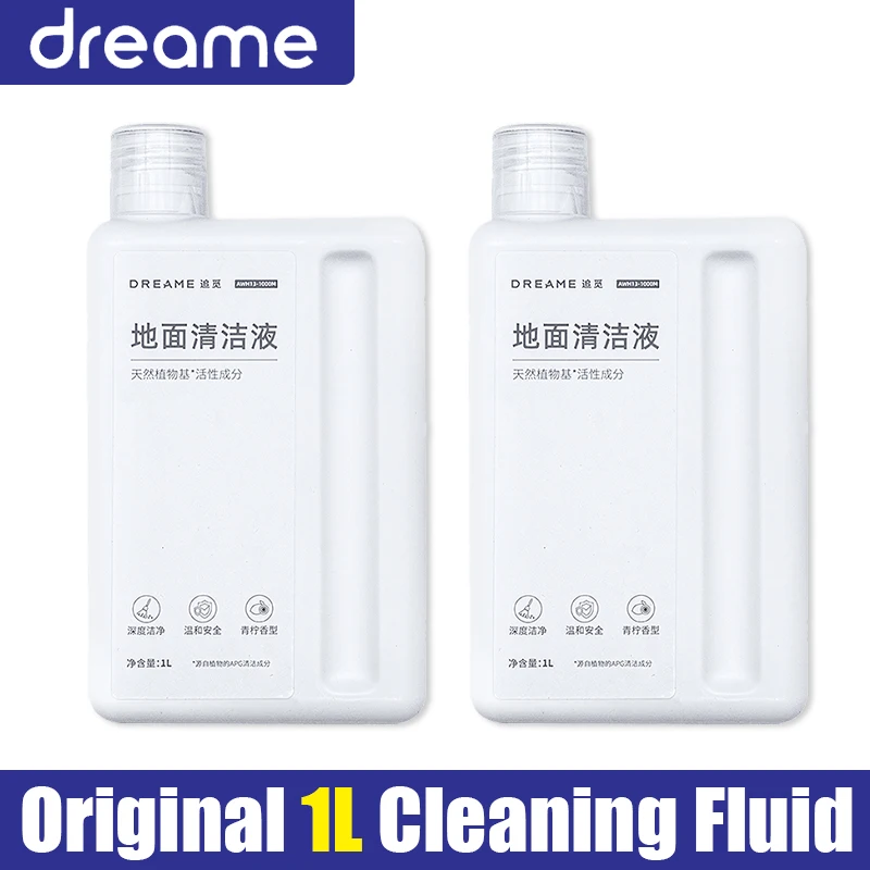 L10s Pro Ultra /30Pro Ultra/X30 Ultra/X40 Ultra 완전 청소 유체 액세서리용 기존 Dreame 청소 솔루션 1L