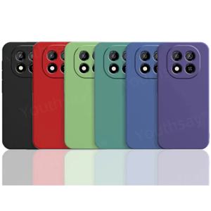 Redmi Note 14 Pro Plus 5G 케이스 Redmi Note 14 Pro + Plus Cover Funda Coque 기존 액체 실리콘 소프트 TPU 전화 범퍼