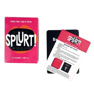 Splurt 카드 게임 보드 게임 멀티플레이어 대화형 전략 보드 게임 친구 파티 게임 가족 엔터테인먼트 카드 게임