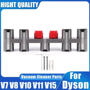 다이슨 V7 V8 V10 V11 V15용 9홀 액세서리 홀더, 진공 부품 홀더는 확장 나사가 있는 충전기 행거를 연결할 수 있습니다.