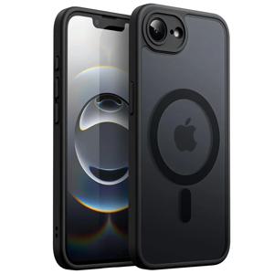 iPhone 16E iPhone16E 5G 충격 방지 매트 뒷면 커버 Coque 용 Magsafe 자기 무선 충전 케이스 용