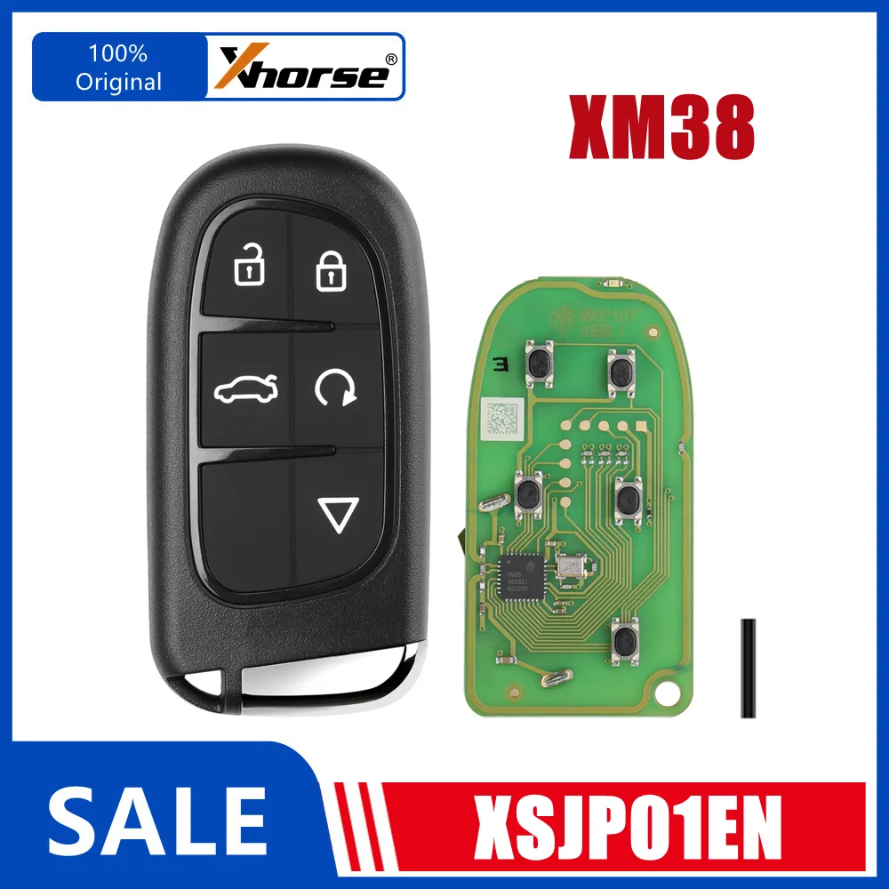 Jeep Type Universal Smart Key 용 1PCS XHORSE XSJP01EN XM38 시리즈 VVDI VVDI2 키 프로그래머와 함께 작동