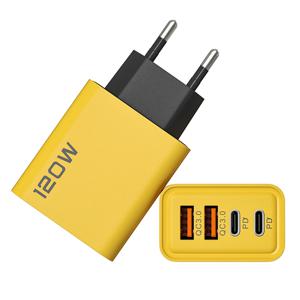 USB C PD 충전기 빠른 충전 3.0 유형 C USB 전화 충전기 어댑터 iPhone 16 15 Samsung Xiaomi Huawei 4 포트 고속 충전