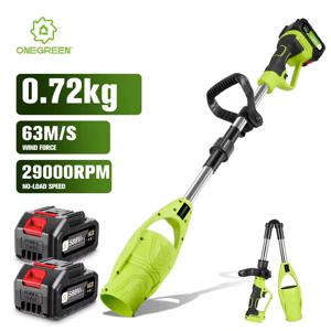 ONEGREEN 29000 RPM 전기 공기 송풍기 무선 잎 송풍기 가정용 Makita 18V 배터리 핀 용 먼지 부는 전동 공구