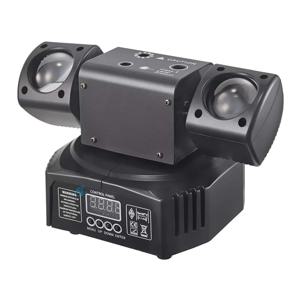 무대 조명 36W 이동 헤드 원격 제어 DMX512 RGBW RG 레이저 DJ 파티 크리스마스 회전 LED 무대 효과 빛
