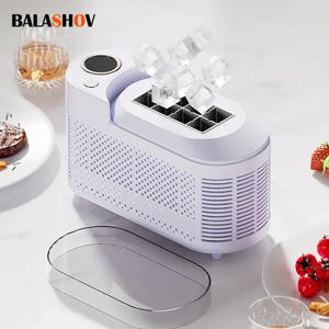 220V 110V 휴대용 소형 제빙기 미니 홈 기숙사 사무실 캠핑 12V 자동차 큐브 얼음 자동 얼음 만들기 상자 제빙기
