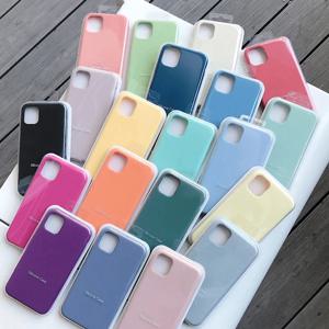 iPhone 16 15 12 14 13 Pro Max 15 16 Plus 로고 케이스 Apple iPhone 11 14 15 16 Pro 커버 용 기존 공식 실리콘 케이스