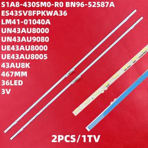 LED 백라이트 43AU8K BN96-52587A ES43SV8FPKWA36 UA43AU8000 UN43AU8000 UE43AU7100 UE43AU7170U UE43AU8000 UE43AU8005 UE43AU9000