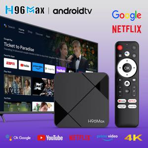 H96 MAX PRO 스마트 TV 박스 안드로이드 14.0 RK3518 4K 및 Wifi 6 16GB BT5.4 3D 음성 미디어 플레이어 홈 시어터 안드로이드 TV 박스 2025