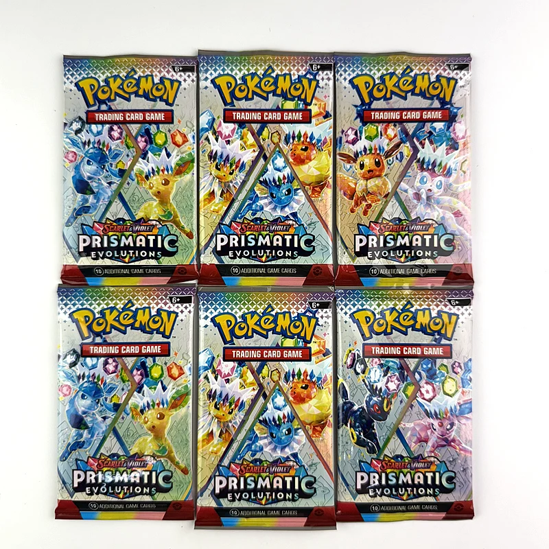 10/20 Pcs 포켓몬 카드 Prismatic 151 Evolutions 영어 부스터 배틀 포켓몬 카드 게임 Carte Trading Collection Cards