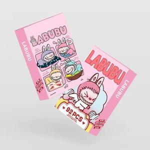 92 개/대 박스형 귀여운 만화 컬렉션 주변 카드 버블 마트 LOMO 카드 HD 인쇄 사진 카드