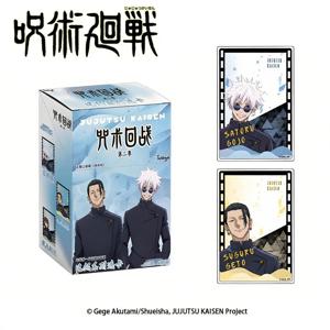 80mm 주술회전 아크릴 투명 카드 스탠드 블라인드 박스 영화 필름 프레임 6개 모델 랜덤 발송