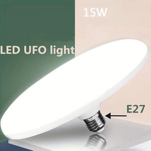 직경 9mm E27 220v 15W LED 전구 기본 가정용 에너지 절약 램프 실내 조명 비행 접시 조명 천장 조명