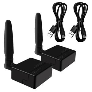 무선 적외선 리피터 신호 부스터 키트, USB 전원 송신기 및 수신기 WL-BIRE