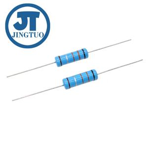 10pcs 3와트 금속 필름 저항기 3W 1.2R 15E 18K 200K 22K 24 27 300K 33 36 39 43 47K 51 56 62 68K 75 82 910K 1R-1M 옴