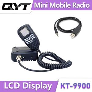 QYT KT-9900 마이크 모바일 라디오, 136-174, 400-480MHz, 듀얼 밴드, 25W 미니 컬러 스크린, 자동차 햄 라디오 트랜시버