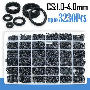 O 링 CS 1.0 1.5 ~ 4.0mm 씰링 와셔 니트릴 고무 O-링 수도꼭지 배관 가스켓 내유성 고온 Oring 키트