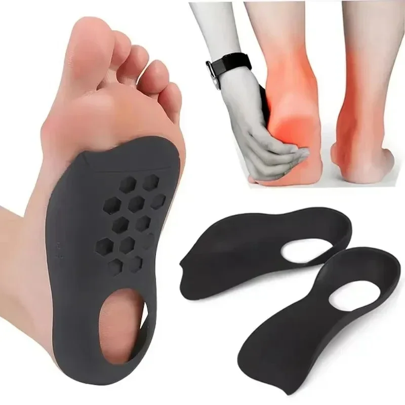 Insoles XO-Legs Orthotics 플랫 발 건강 신발 용 단독 패드 발바닥 근막 염 발 관리를위한 아치 지원 패드 삽입