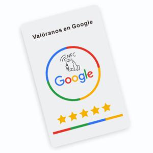 스페인어 독일어 프랑스어 네덜란드어 영어 NFC Google 리뷰 카드 Android/IPhone 탭 URL 작성 소셜 비즈니스 리뷰 카드