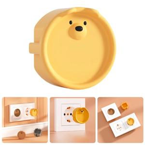 Childproof 전원 소켓 보호 캡 실리콘 방진 커버 유아 안전 EU 플러그 용 전기 콘센트 커버