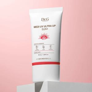 [닥터지] 메디 UV 울트라 업 선 플러스 50ml SPF50+ PA+++(빨강) 자외선차단 선크림 혼합자차