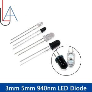 LAUBEI 20개/세트 - 3mm 및 5mm 940nm 적외선 LED 및 IR 수신기 키트 - 원격 제어 애플리케이션용