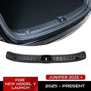 Tesla New Model Y LAUNCH 2025 Juniper 2025+ 트렁크 임계값 스트립 TPE 안티 스크래치 보호 뚜껑