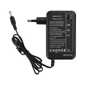 휴대용 미니 UPS AC 100-240V DC 5V 9V 12V 모뎀 CCTV 카메라 Wi-Fi 라우터 증폭기 LED 스트립 패널 증폭기 EU/US 플러그